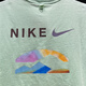 Camiseta de manga corta Nike (Nike) para hombres 2025 Summer Nuevo Sportswear Knitt Burnable Redded Round Top Halleved Top HF6172-053 HF6172-376 Green Pure Algody M Recomendado 120-130Jin [Jin equivale a 0.5 kg]