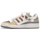 Adidas (adidas) Clover Forum Chestnut Mocha Brown Low Top Men and Women Velcro Sports et Casual Board Chaussures IF3884 Brown / White (IF3884) 40