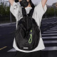 
French, German, and Korean version of ultra-light outdoor sports backpack couple trendy brand versatile niche style travel high-value college student schoolbag jinxi1048 black
