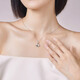 Liuguifu Jewelry PT950 platinum pendant, smart skirt, platinum necklace pendant for women, PT0600012 1.30g