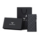 Williampolo Kaiser Paul Wallet Herren Langstil großer Kapazität Kupplung Fashion Business Herren Hände Vatertag Geschenke an Papa Black- [Counter Gift Box]