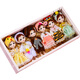 Alte Barbie Dress Up Doll Geschenkbox für Kinder Spielzeug Mädchen Puppen Prinzessin Spiel House 6 Packs 3-8 Geburtstagsgeschenke