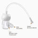 Rikang baby nose suction device, nose washing device, silicone baby anti-countercurrent nose suction device, newborn safe nose cleaner, pig nose suction device, X4017 blue