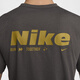 
Nike (NIKE) official HYVERSE DRI-FIT men's sun protection quick-drying short-sleeved top summer T-shirt HV4882 299 medium gray/desert moss green/silver XS