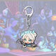 JBA (JBA) Contrat intrépide Figure Keychain Kelechain Pendant périphérique Renai Jean-Feng Neon Creative School Sac Hanging A673 5cm (Tear avec un film des deux côtés est plus clair)
