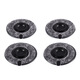
ZDCP suitable for Apple laptop D shell MacBookPro anti-slip pad A1502A1398 A1278 foot pad A1466 retina:A1425 A1398 1502