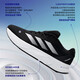 Adidas offizielle Website Herrenschuhe, neue Sommer-Low-Top-Polster-Turnschuhe Freizeitschuhe, kleine Kokosnusskleidung-resistente Laufschuhe ID9849/Schwarz und Weiß 40 245mm