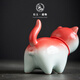 Tao Yunshang boutique cute ceramic kitten tea pet tea table tea table tea art ornaments trinkets tea toys tea set accessories gifts Xiaofu Cat-Mao Ni Xiaohuo