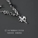 Qi Xiaomi necklace men's trendy niche high-end boys' clavicle chain hip-hop ins versatile titanium steel chain clothes pendant