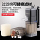 森森鱼缸内置过滤器三合一水泵增氧泵CHJ微型小水泵迷你过滤换水泵 CHJ1502+原装棉2片