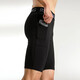 Queen's Schnelltrocknungs-Jogging-Shorts Herren-Unterwäsche Anti-Wear-Beine Fünf-Punkte-Fitness-Leggings Leichtathletik-Training Sporthosen Elastischer weißer zweiteiliger Set [239+826] L [120-140jin [Jin gleich 0,5 kg]]