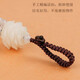 Hua Xie Bodhi Lotus High-end Car Key Chain Jade Agate Lanyard Buckle Creative Handmade Peaceful Buckle Pendant Jewelry