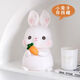 El nuevo Banco de Piggy de Niños y Niñas a prueba de otoño de Rabbit Piggy Bank se puede depositar y retirar el Zodiac Rabbit Internet Celamentos de celebridades de 18 cm Modelo medio de conejo Glutinoso Douyin