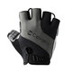 CAVALRY Bicycle Silicone Half Finger Gloves Summer Outdoor Sports Fitness Gloves Men's and Women's GEL Short Finger Mountain Bike Road Bike Shock Absorbing Perspiration Gloves Cycling Equipment Black Gray L