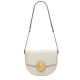 CALCULAT/KEENCK women's bag saddle bag independent design 866 can series large semi-circular leather underarm bag crossbody bag khaki large size