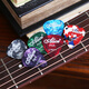Hanchang Guitar Pick Cellulole Ukulele Pick Wood Electric Guitar Shield Special Accessories 1.5mm Thickness 100 pieces