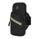 Zailu running mobile phone bag arm bag arm wrist men's and women's special equipment mobile phone bag fitness sports mobile phone arm cover black suitable for 6 o'clock 5 inches to 7 o'clock 2 inches