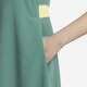Nike Tennis Uniform French Open Wimbledon Frauen 2024 Frühling und Sommer Neues Tennis T-Shirt Kleid Schnell trocken DX1428-361 Mint Green Kleid French Open Model S