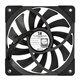 Limin ThermalRightTl-C12015 / B Félière de refroidissement du châssis 12cm 1500/1800 VIXE 15 mm Féline mince de hauteur 4pin PWM S-FDB V2 POURTIC TL-C12015B [1800 ROTATIONS]