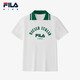 Fila Fila Children's Clothing Children's Short-Sleeved T-Shirt 2025 Summer College Style POLO Shirt for Big Children