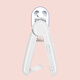 Cute pet cat and dog nail scissors pet nail clipper with light illuminating blood line anti-splash with file LED white