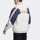 Adidas Herrenjacke 2025 Frühlings- und Herbst Sportbekleidung mit Kapuze -Plüsch -Jacke warm Casual Top He9893 Inner Plüsch m