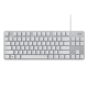 罗技（Logitech）K835机械键盘 键盘游戏鼠标套装 G304 LIGHTSPEED无线鼠标  绝地求生FPS鼠标英雄联盟LOL吃鸡 K835红轴+G304白色