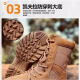 Jihua sanwu15 jihua echte braune Kampfstiefel Herren-Wear-resistente Seite Reißverschluss Training Sommer Outdoor Wanderschuhe Wüstenstiefel Neue Stil Originalkampfstiefel 42 260