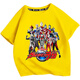 Qiulaitu Ultraman-Kleidung Jungen kurzärmelig T-Shirt New Children's Sommer Ultraman Kleidung mittelgroße Kinderbaumwäsche 1048 Black-Short-Ärmel 140 cm Empfohlenes Gewicht 50-60jin [Jin gleich 0,5 kg]