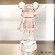
Star Bear Creative Desktop Furniture Gifts and Recreation Room Decoration Artificial Imitation Crystal Wealth ornaments Birthday Gift Golden (Random Base) Height 679