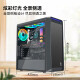 Thermaltake (Tt) S5 black chassis water-cooled computer host (supports ATX/supports 240 water-cooling radiator/side penetration/U3/supports long graphics card/game chassis)