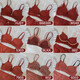 Französisch Jerrie Mock Native Jahr Unterwäsche Frauen Unterwäsche Braut Hochzeitset Koi Lucky Color Brand Spitze kleine Brüste sammeln sexy charmante BH -Cover W6630 70A = 32A