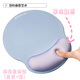 Yishi enfriamiento (exco) colorante bloqueo de color de moda protector de muñeca muñeca almohadilla de muñeca para almohadilla de muñeca de gran tamaño hembra de silicona femenina de la mano de la oficina del mouse del mouse del mouse del mouse espesado azul macho azul + púrpura 9901