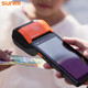 SUNMI V2s mobile ordering cash register for retail convenience stores and restaurants, scan QR code to collect payment, queue up and call number, NFC swipe card, consumer membership management, parking fee receipt label printing V2S (standard version)
