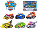 PAW PATROL large bus alloy car rescue vehicle set boys and girls toy collection bus children toy racing 16783 alloy car series-6 sets