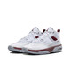 Nike Herren Herbst Neue Sneaker Jordan bleiben loyal 3 Luftpolsterpolsterung Praktische Basketballschuhe Freizeitschuhe FB1396-160/Weiß Red 42
