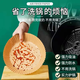 Zhongyuan Jiademei square air fryer special paper plate household oil-absorbing pad paper oven baking silicone paper grease-proof bowl high temperature resistance round log color diameter 20CM 50 pieces