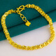 Liu Dawen Schmuck Gold Armband Frauen 9999 Fuß Goldarmband Reales Gold Armband Phoenix Schwanzkette reines Goldpaar Frau Presse Grade 7.15-7,4 g (einschließlich Arbeitskosten 25)