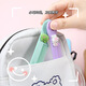Cute little comb cartoon children's mini portable hair comb with round teeth for broken hair with bangs small comb (random one)