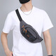 Sac à taille pour homme en multifonction Nouveau sac de téléphone mobile sportif Sac de course de fuite de grande capacité Bag de poitrine extérieure BJ680 Gray