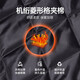 七匹狼夹克男翻领毛呢秋冬外套男绵羊毛休闲保暖防风衣单茄克衫男装上衣 102(深蓝) 2XL (180)