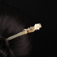 Meng Junchen's crotch horn hairpin, high-end ancient style new Chinese hairpin, daily hairpin for women, simple modern cheongsam tea dress, Qingqiu Pearl