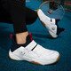 
VANCROUG badminton shoes men's and women's shoes new professional shock-absorbing and anti-slip wear-resistant tennis shoes breathable ultra-light rubber sole couple's shoes white 40