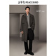 Peacebird Herren -Kleidung [gleicher Stil wie Wang Hedi] neuer Winter Wollmantel für Männer B1aae4b06 Grau 1 L