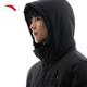 ANTA three-layer quick-warming down jacket | Mid-length four-proof down jacket for men winter new hooded windproof warm jacket