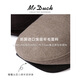 Mr DUCK limited edition British Marling&Evans lambskin cap men's winter high-end forward hat warm taupe (100% merino lambswool)-MW461101 L (58-59cm)