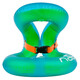 Decathlon children's swimming ring armpit float double-layer air bag life jacket equipment green 19-30KG 3-6 years old 694640