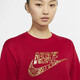耐克（NIKE）新款卫衣女装夏季休闲运动保暖防风中长款连帽套头衫长袖上衣 CU3661-687  M