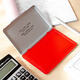 Deli 143*87 mm Metal Square Gran contabilidad financiera Especial Segunda plataforma de impresión en seco Impresión de papel Suministros financieros Suministros de oficina Red 9893 Plataforma de impresión