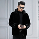 
Muqiantang mink coat men's coat short hair large size real mink coat men's fur hooded zipper Danish mink hooded 5XL Recommended weight 175Jin[Jin equals 0.5 kg]-185Jin[Jin equals 0.5 kg]